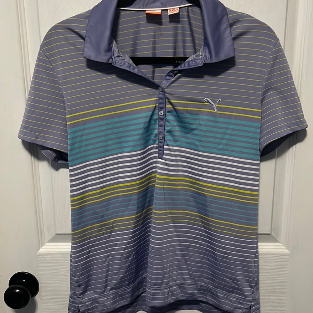 3/$20 Striped  xl puma shirt